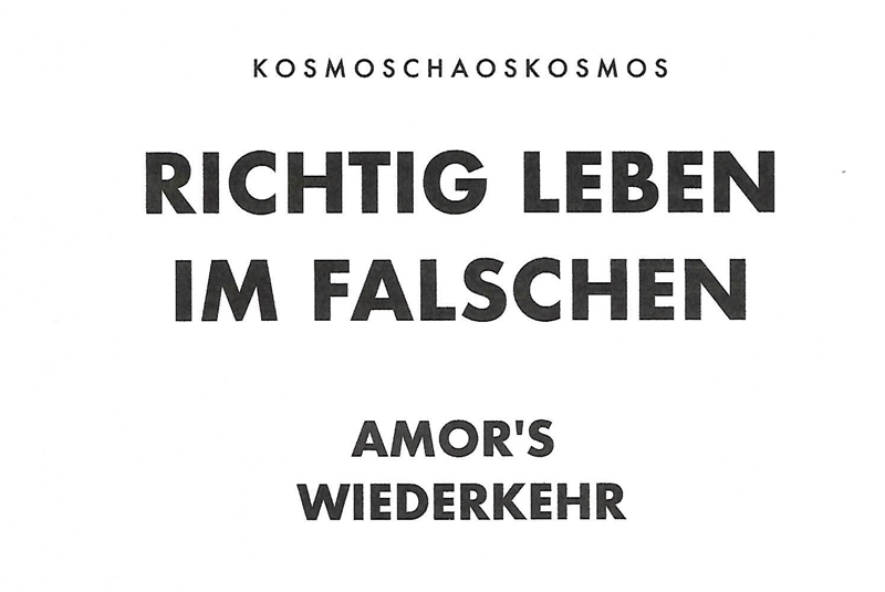 Amors Wiederkehr